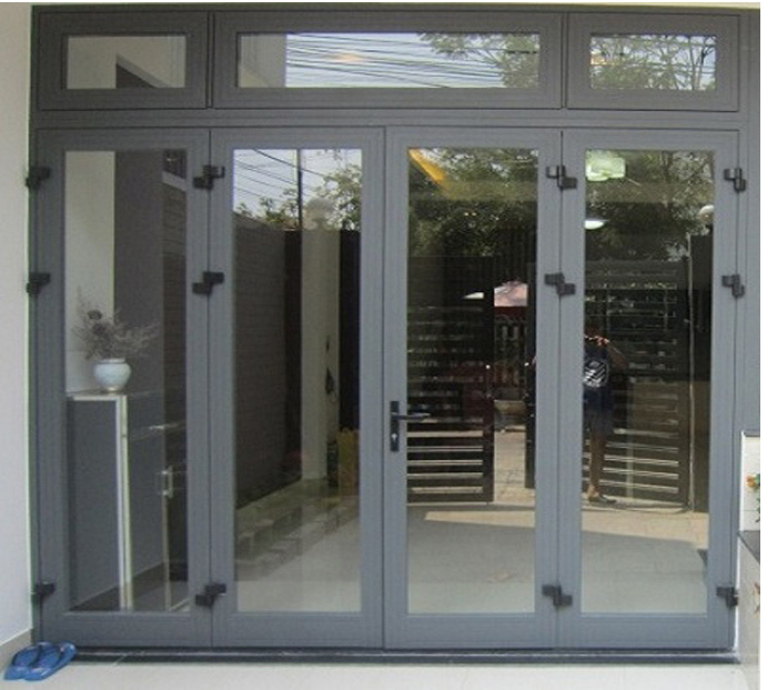 Cửa đi nhôm Xingfa mở quay 4 cánh